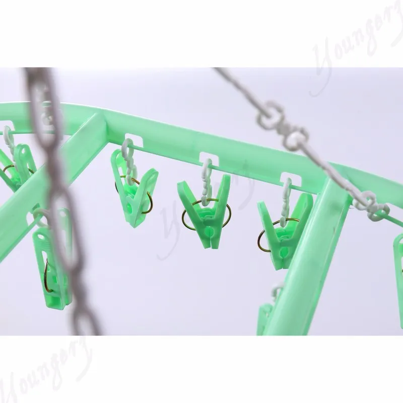 Competitive Price Multi Clothes Pegs Hanger Plastic Hanger With Peg