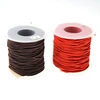 Wholesale high quality handmade pure color 35m*1.3mm polyester thread