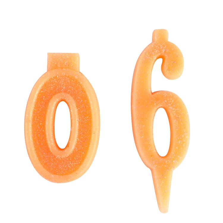 Custom Factory Customize Aluminum Birthday Candle Molds Small Size