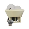 gold ore grinding double wheels wet milling pan mill