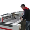 computerized control sofa fabric cnc cutter tangential knife cutting machine cloth