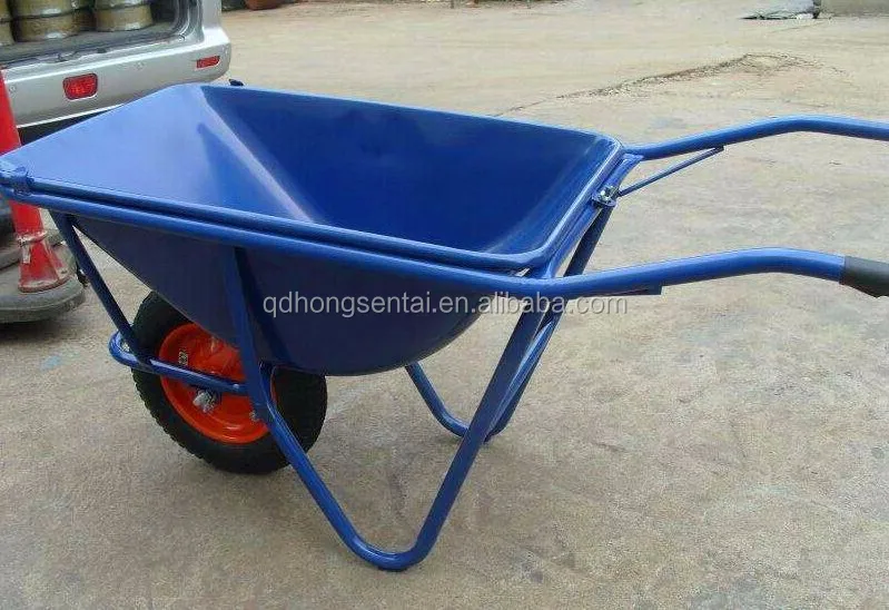 Wb1206 Wb2204 Heavy Duty Concrete Metal Japanese Model Wheelbarrow For