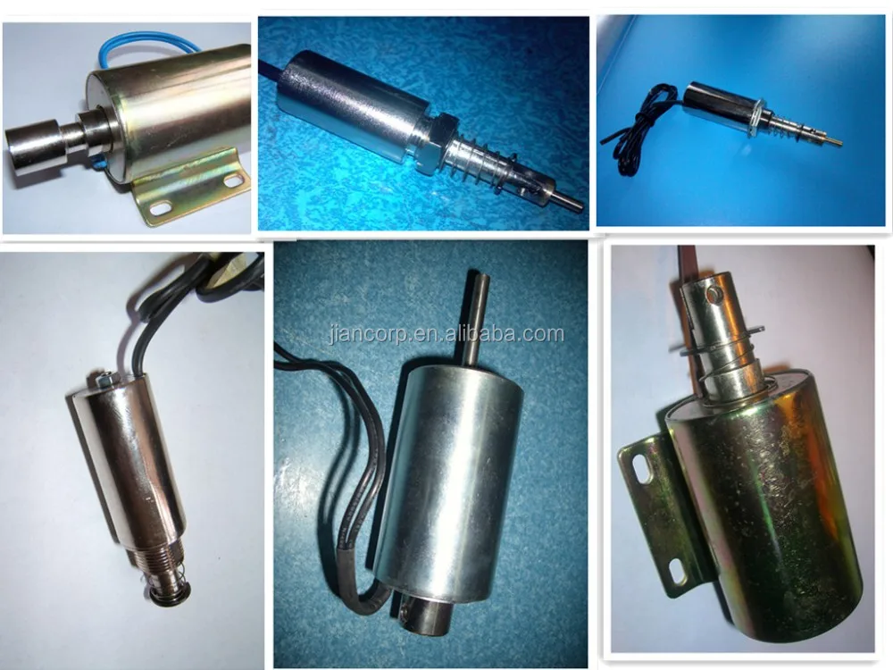 Tubular Solenoids Jst2551 10mm Long Stroke Water Proof Buy Solenoids