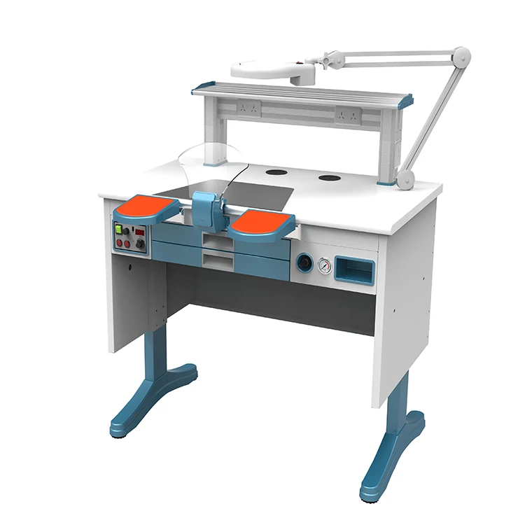 Ce Approved Dental Lab Desk Dental Working Bench Dental Work Station