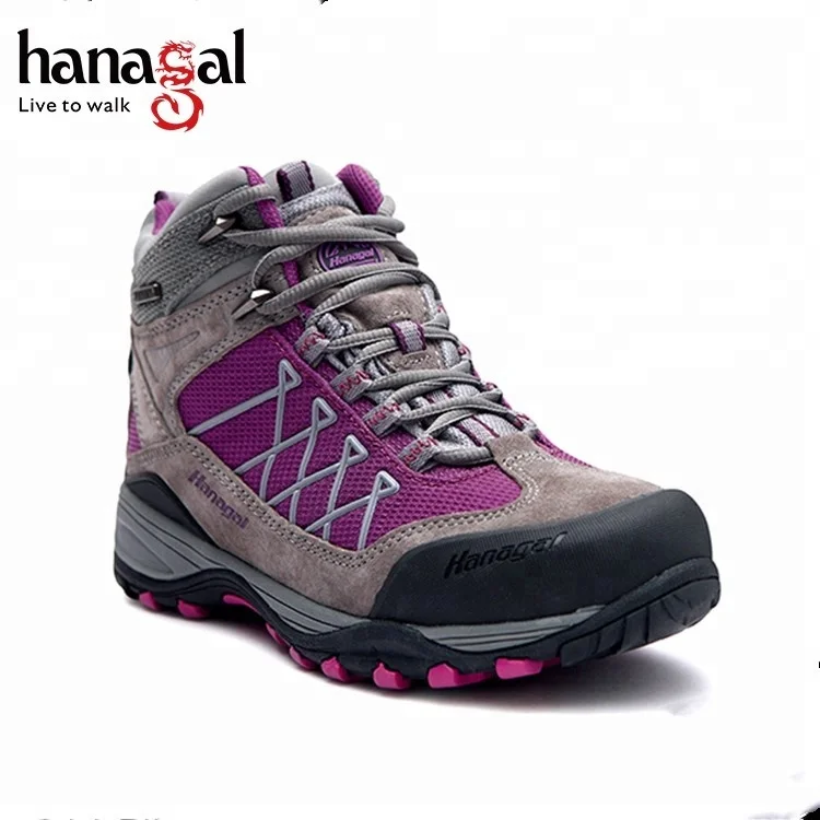 Hot Sale Hanagal Breathable Antislip Hiking Women Shoes