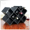 Display storage handmade pu luxury leather wine box gifts