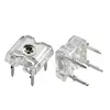 Extreme brightness white four-chips super flux led piranha 5mm