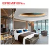 High quality foshan wooden luxury hotel bed room furniture bedroom set furniture