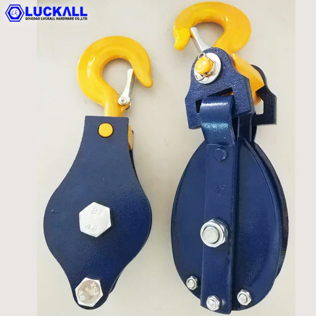 Open Block Pulley Galvanized Double Wheels Buy Open Block Pulley