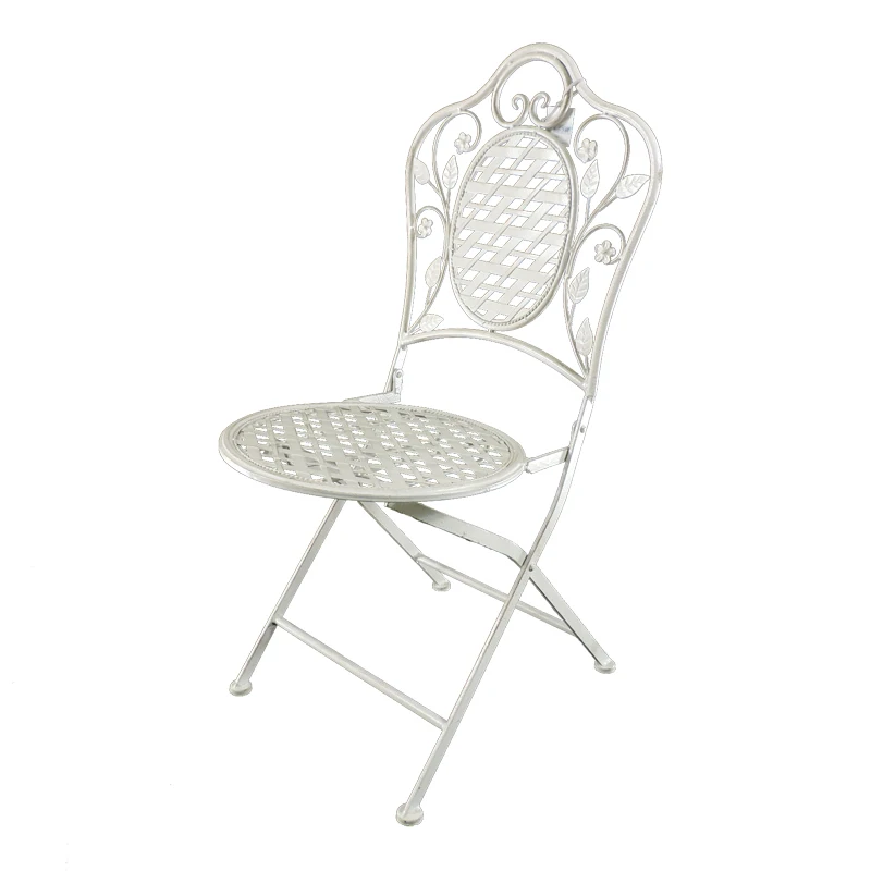 Venta al por mayor sillas hierro forjado para jardin-Compre online los