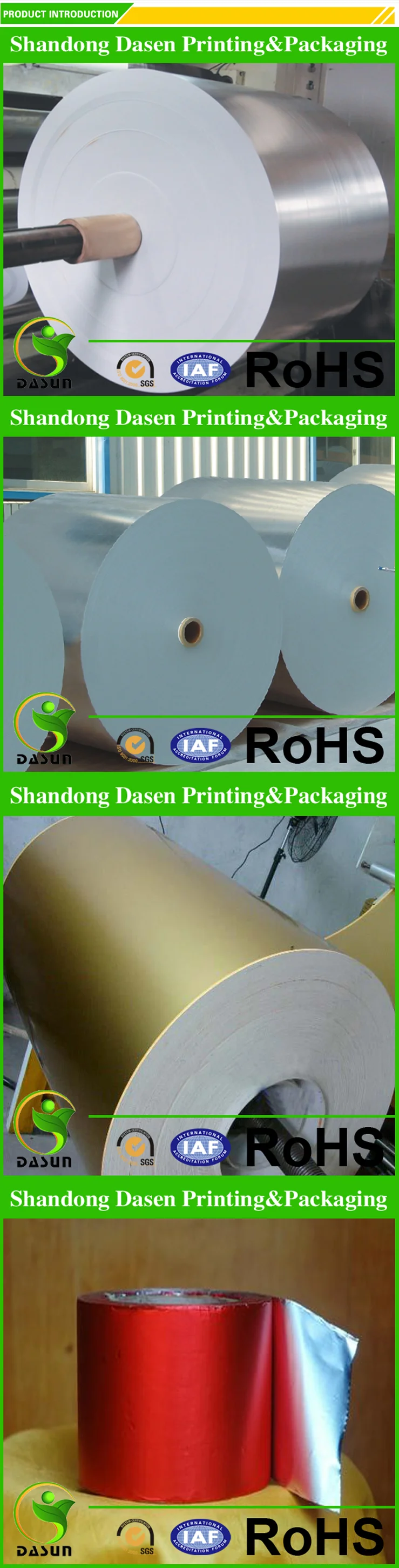 Factory Price Aluminum Plated Cardboard Buy Aluminum Plated Cardboard