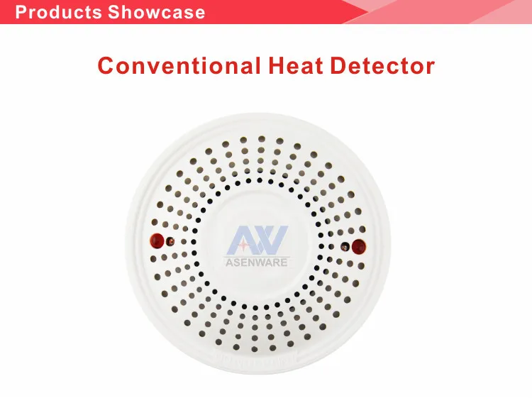 Asenware Conventional fire alarm infrared heat detector thermal sensor for sale