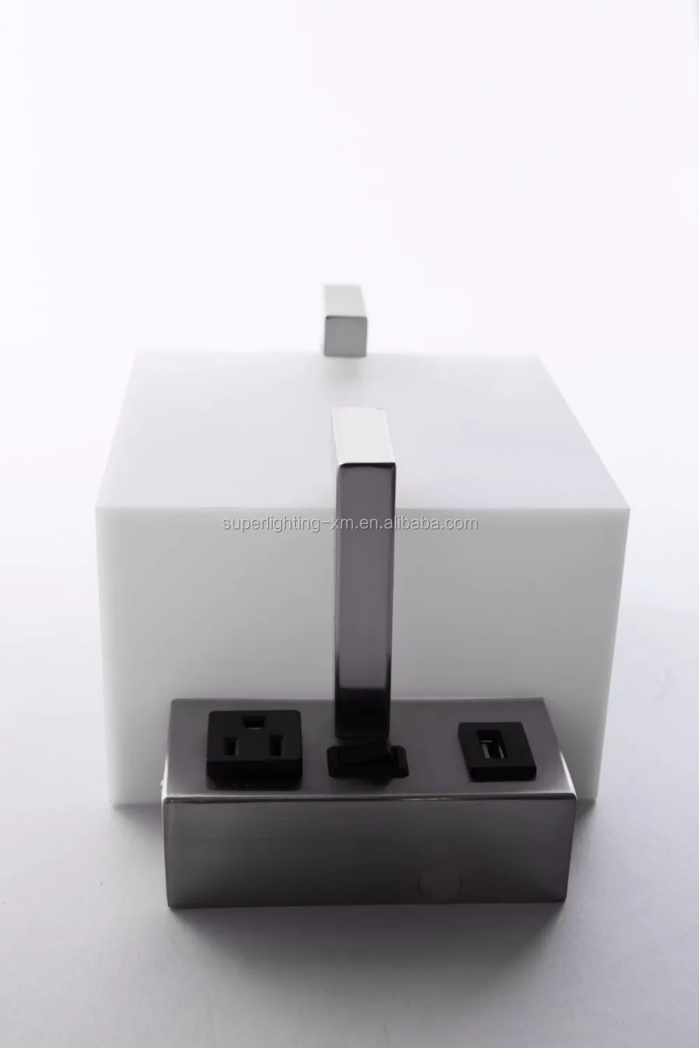 2018 Etl American Pcb Wall Lamp 2lights Hotel Bedroom Wall Mount Lamp