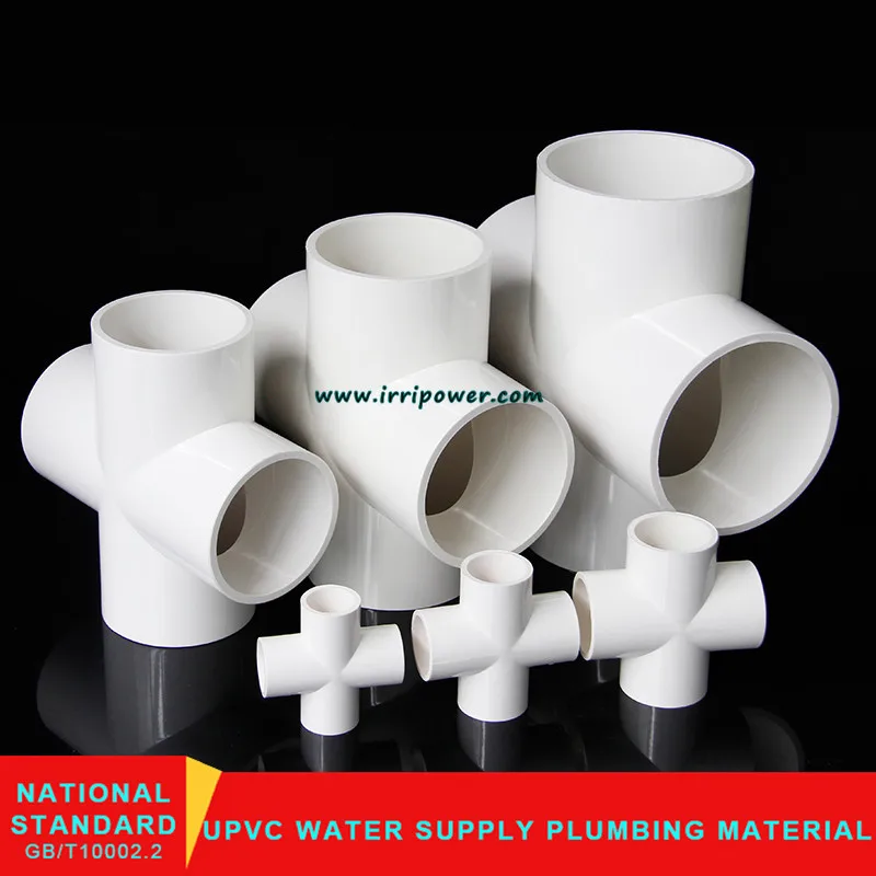 Pvc Fittings 4 Way Tee Four Way Elbow Four Way Elbow Sch40 Standard Connector Buy Four Way