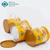 Custom made Round Empty Pine Nuts Airtight High Quality Food Storage Boxes