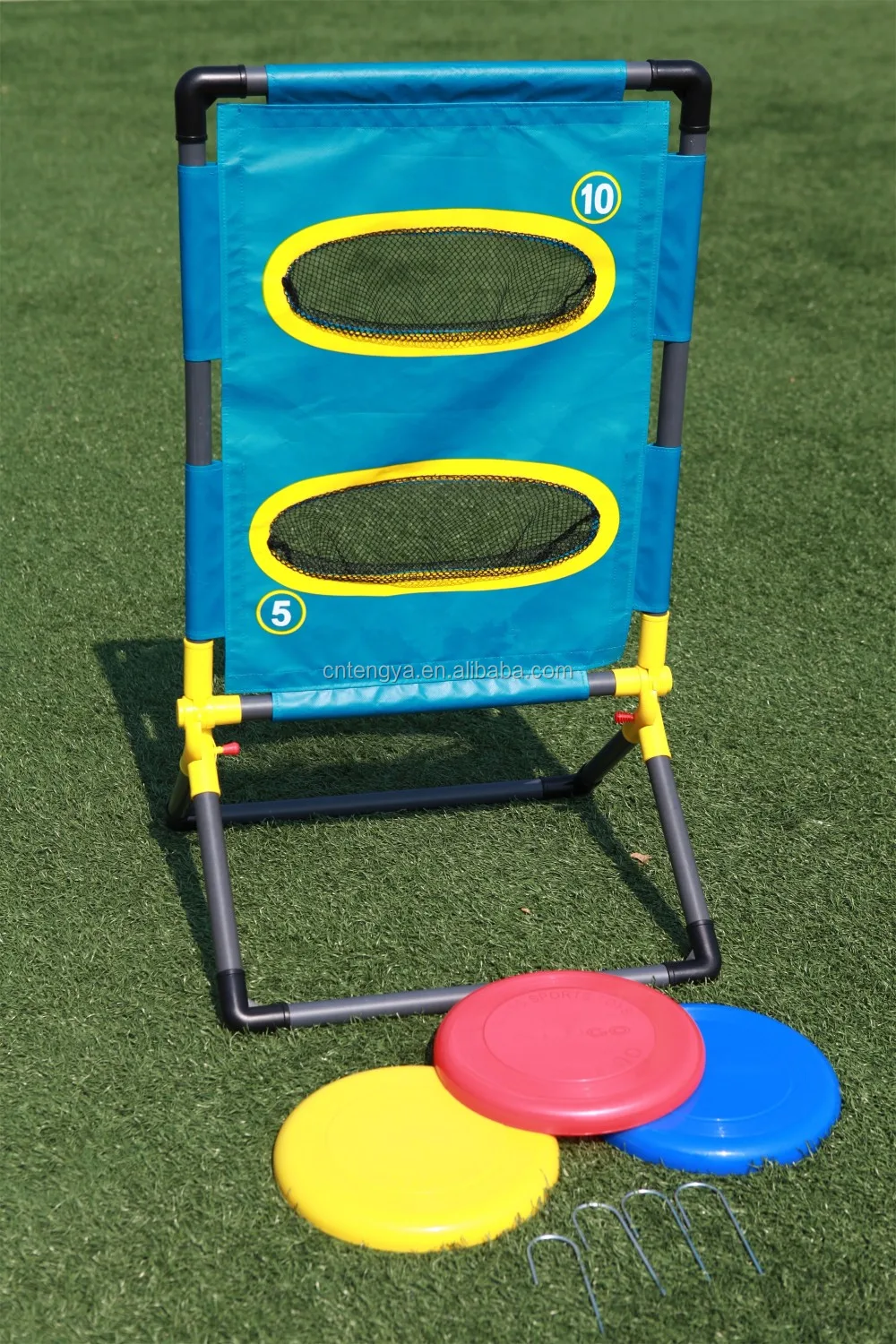 Indoor Outdoor Folding Sports Disc Bash Flying Disc Target Barrel Game Buy Sports Disc Bash