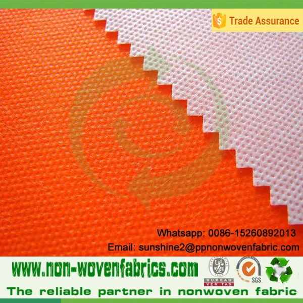 2019 popular Environmental colorful  PP spun-bond non-woven fabric