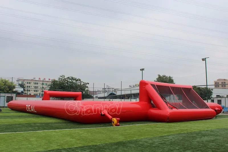 inflatable soccer field rental