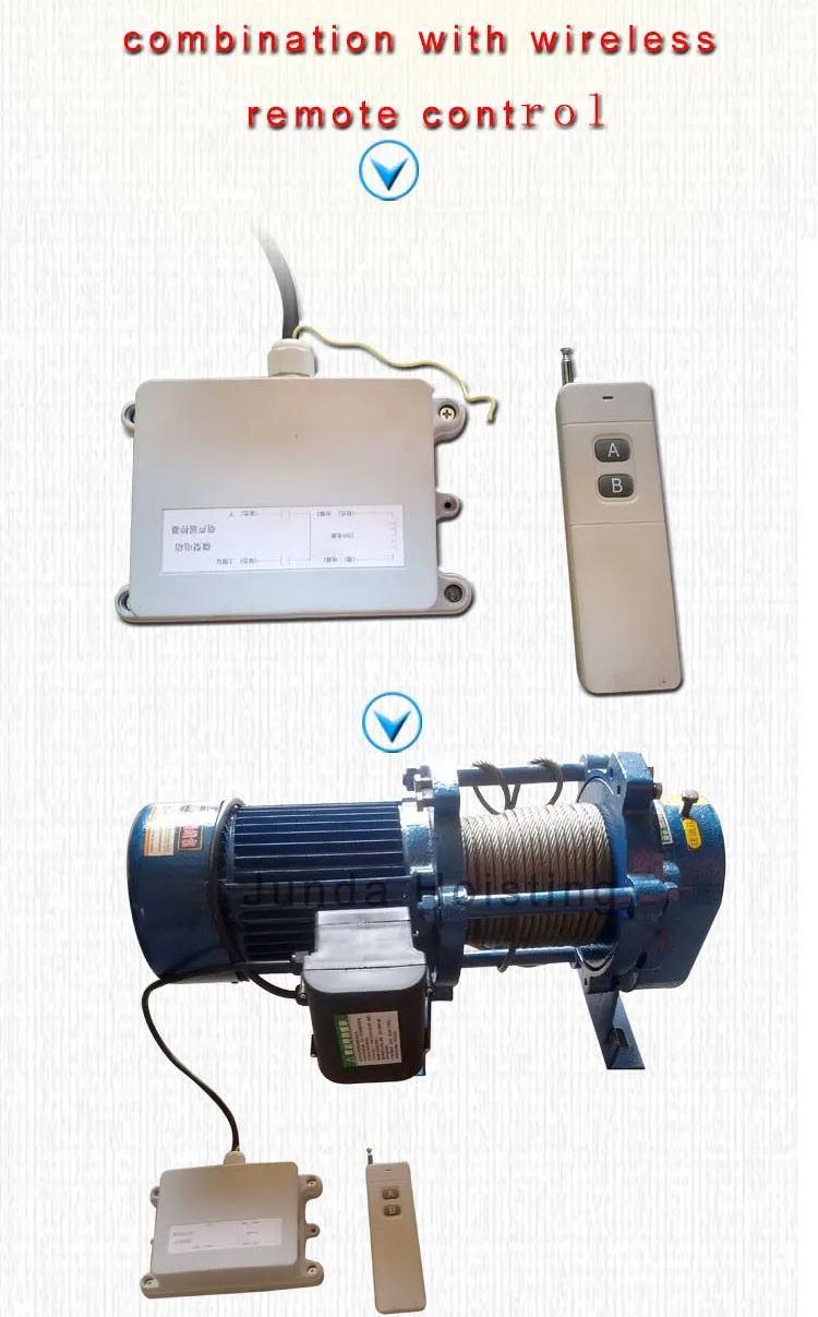 800kg Elevator Hoist/220v Motor/kcd Electric Wire Rope Winch Buy Kcd