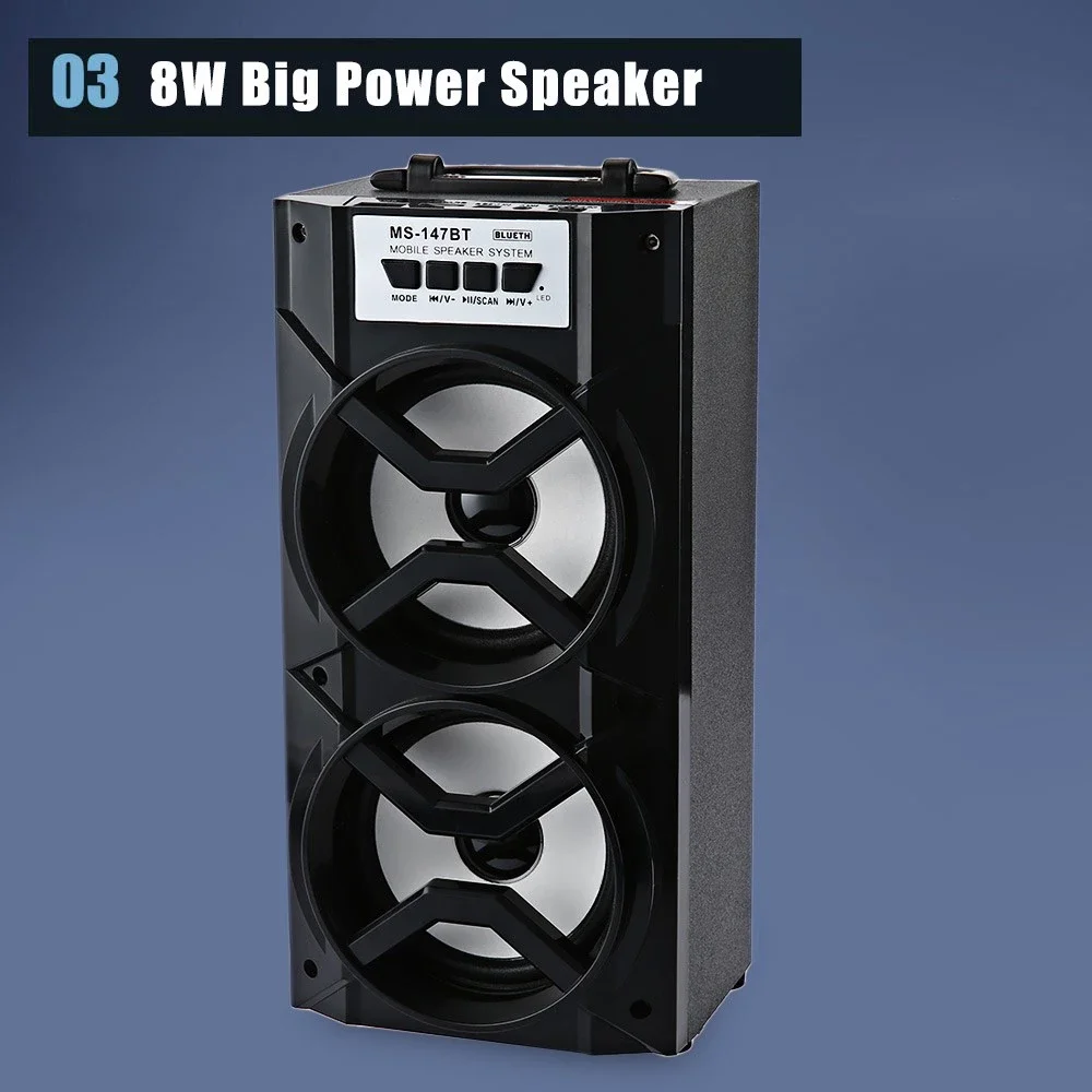 2019 bulk buying hot-selling portable wireless speaker MS147 bt for iphone for pc