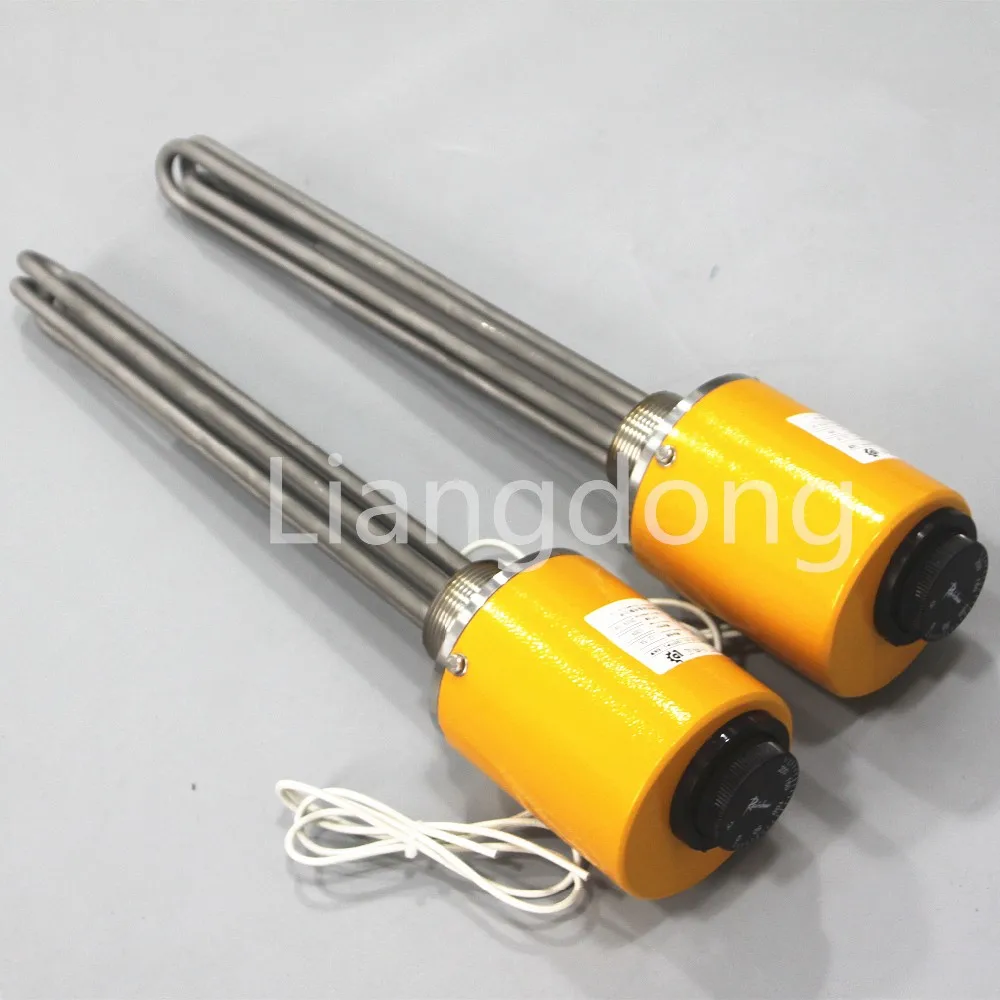 China 12v Immersion Tubular Water Heater With Thermostat Buy 12v