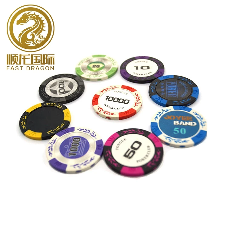 Design High Quality Poker Chips 13.5 Clay Abs Casino Chips Texas Hold