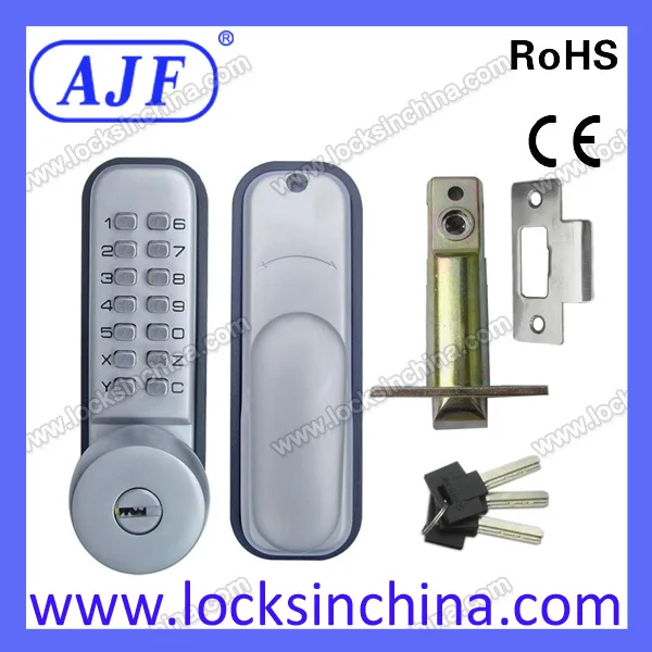 High quality and security Mechanical push button door lock