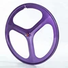wholesale magnesium alloy 3 spoke wheels for bicycle 700 with Split flower drum flip flop hub for single speed and fixed gear