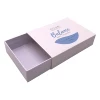 Free sample OEM custom printed logo packaging drawer gift box for personal care product like bath infusions rosy essential oil