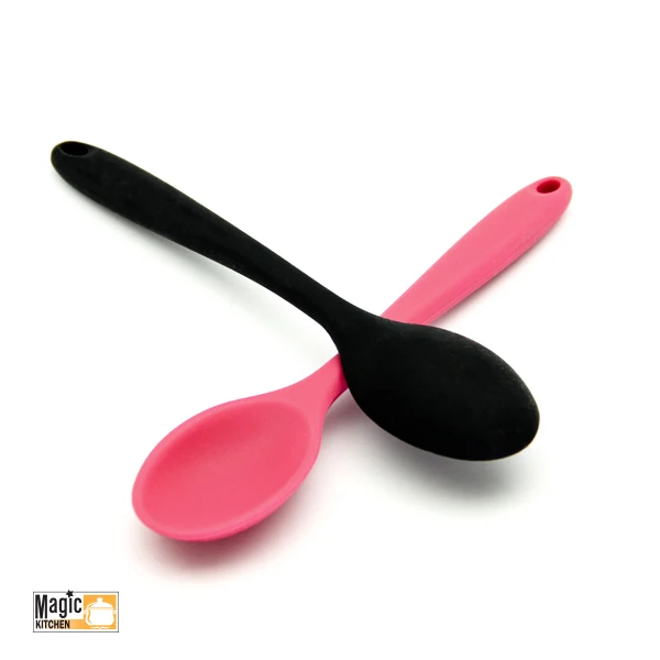 New Design Silicone food grade Kid and Children Baby Spoon