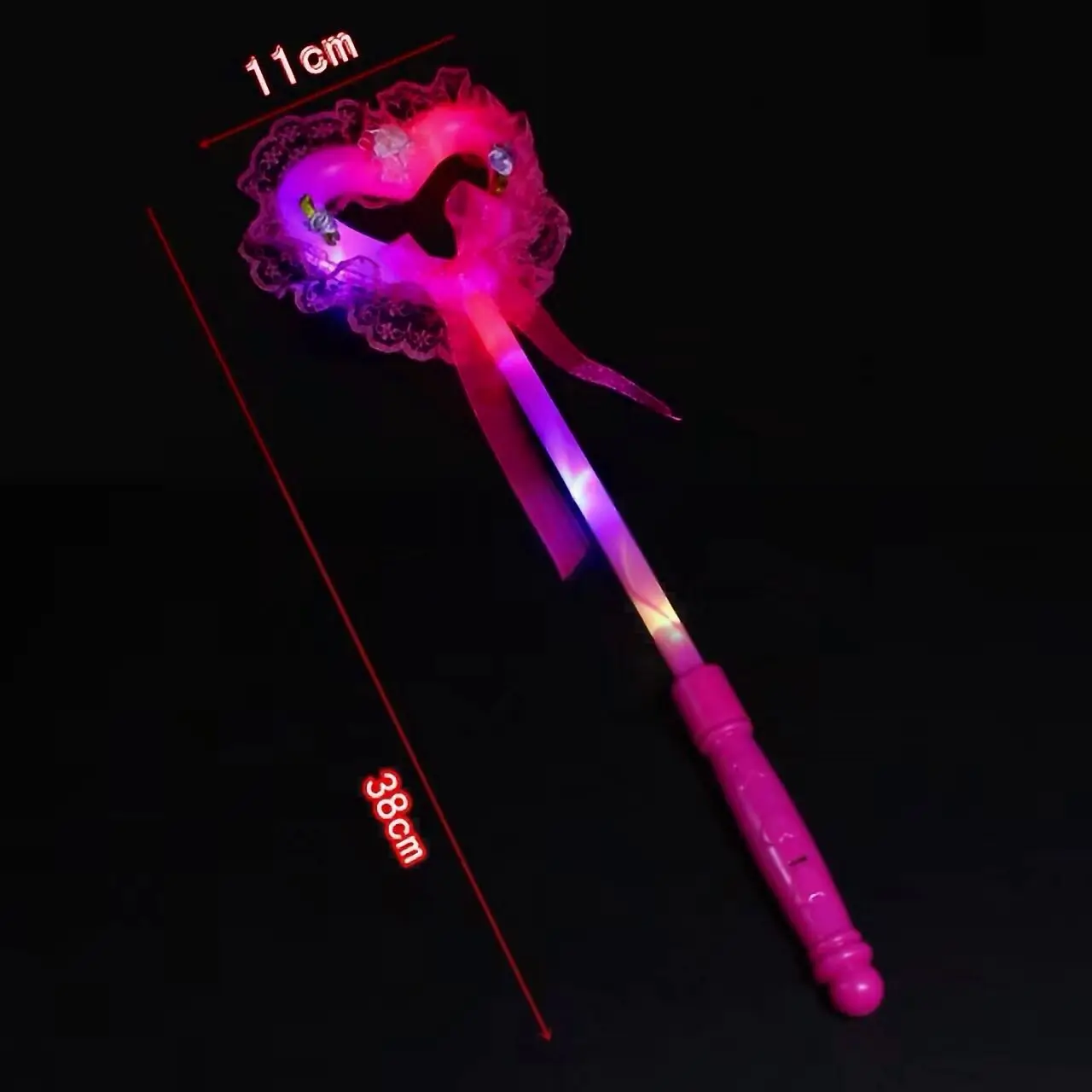 heart shape magic wand