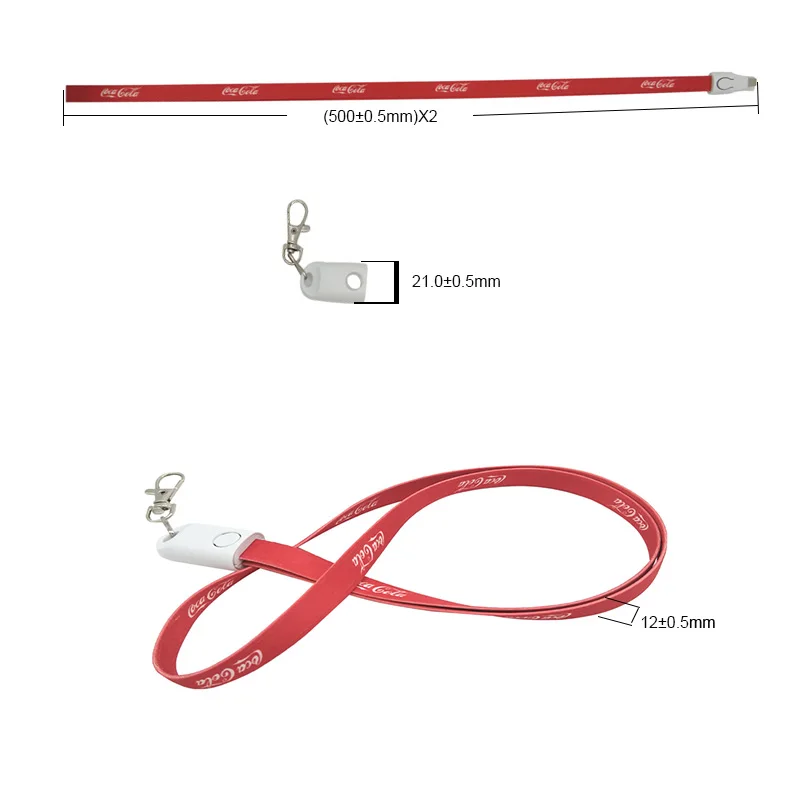 Hot Sale Phone Lanyard Cell Phone Android Charger Cable For Corporte Gift