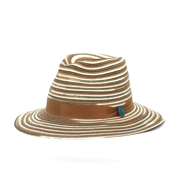 2018 New Summer Women Men Raffia Straw Wide Brim Fedora Beach Sun Hat ...