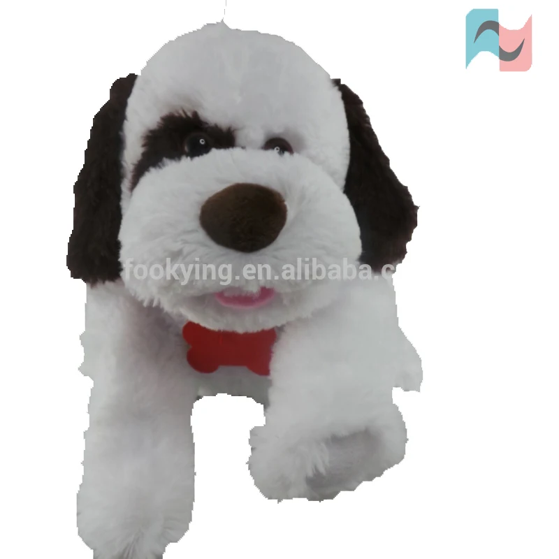 chien peluche interactif