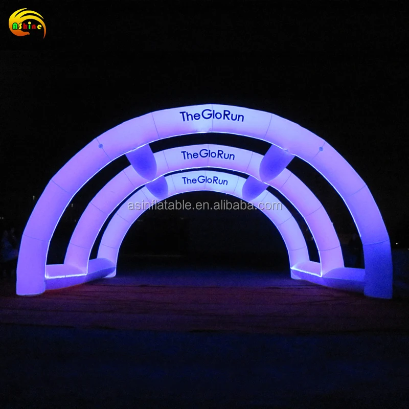 Promotional advertising used inflatable arches inflatable arch with led light