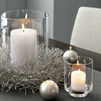 European Style Vintage Glass Candlestick Candle Cup Wedding Table