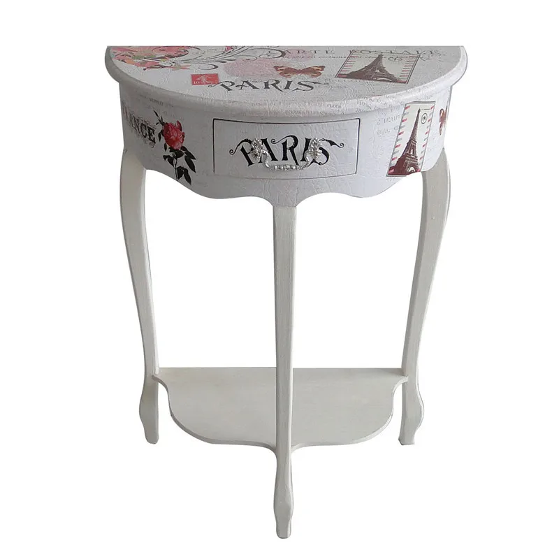 Vintage Decorative Tall Narrow Bedside Table With White Buy Narrow