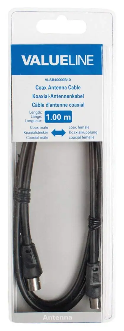 1Ft Length YXQ Ghost Wire Flat RG6 Coax Jumper Cable Connector F Type Female to Female Extreme Slim for Windows and Door