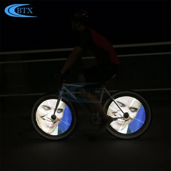 programmable bike wheel lights