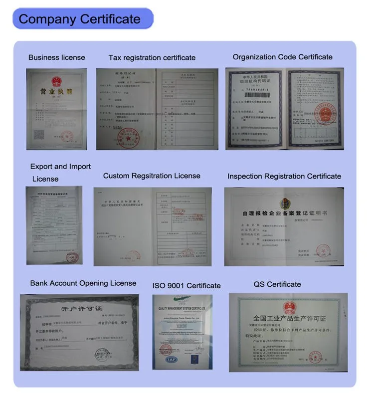 Company Certificate