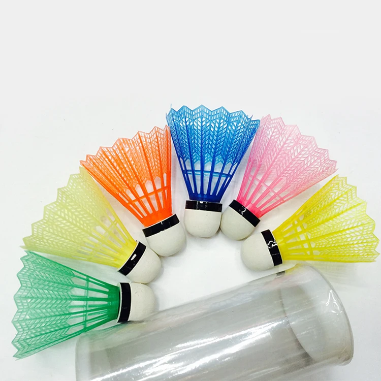 12pcs Feather Mini Cheap Plastic Colorful Badminton Shuttlecocks Buy 12pcs Plastic Shuttlecock