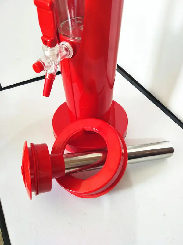 Single Bottle Stand Liquor Custom Individual Bottoms Up Beer Dispenser