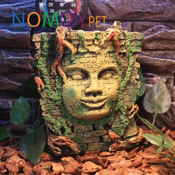 Nomo Ancient Myth Jungle Statue Ruins Cave Aquarium Ornament Decor