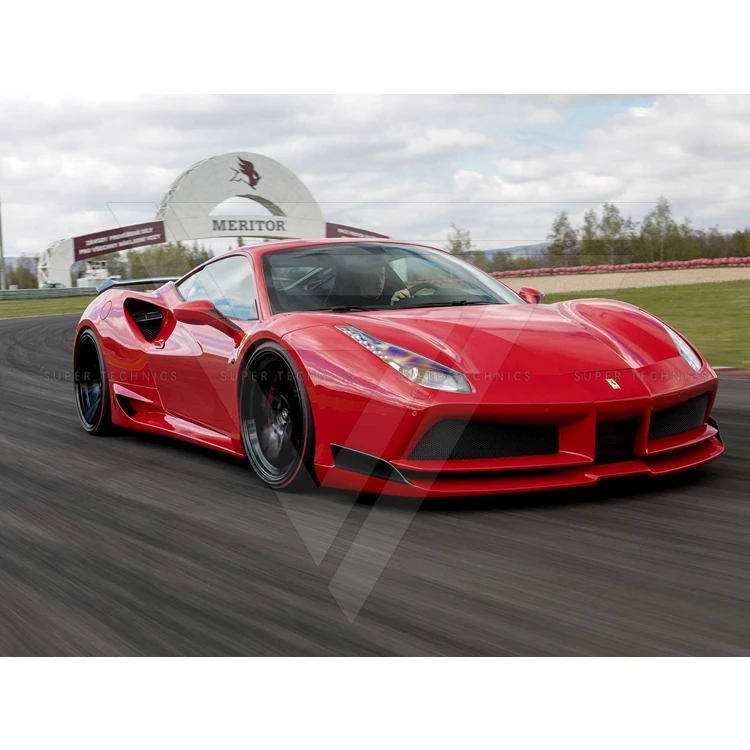 Novitec Half Carbon Fiber Wide Body Kit For Ferrari 488 Gtb Buy For Ferrari 488 Carbonfor F488 Carbonfor Ferrari Carbon Fiber Product On