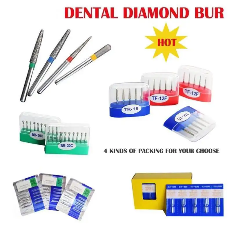 Dental Burs Student Set Burs Material For High Speed Endodontic