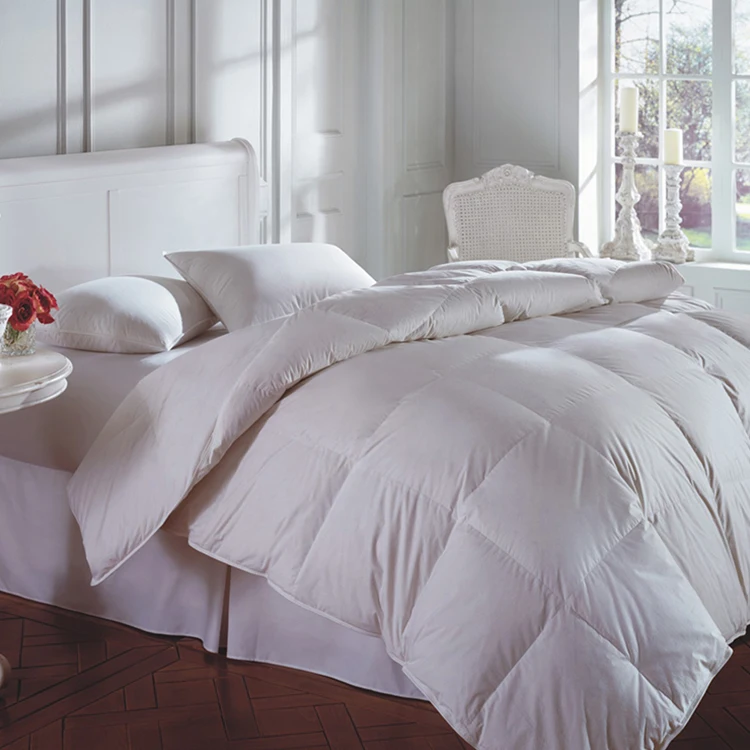 50100 White Goose Down Custom Printed Down Alternative Comforter