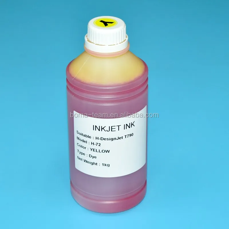 Pigment Ink Waterproof Inkjet Printer Ink For Hp 72 Pigment Inks For Hp