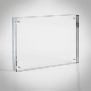 acrylic 8x10 magnetic frames frame double plexiglass