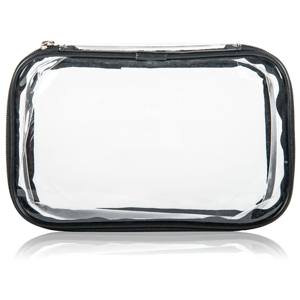 Waterproof Transparent Travel Toiletry Kit Folding Makeup Bag,Pvc Clear ...