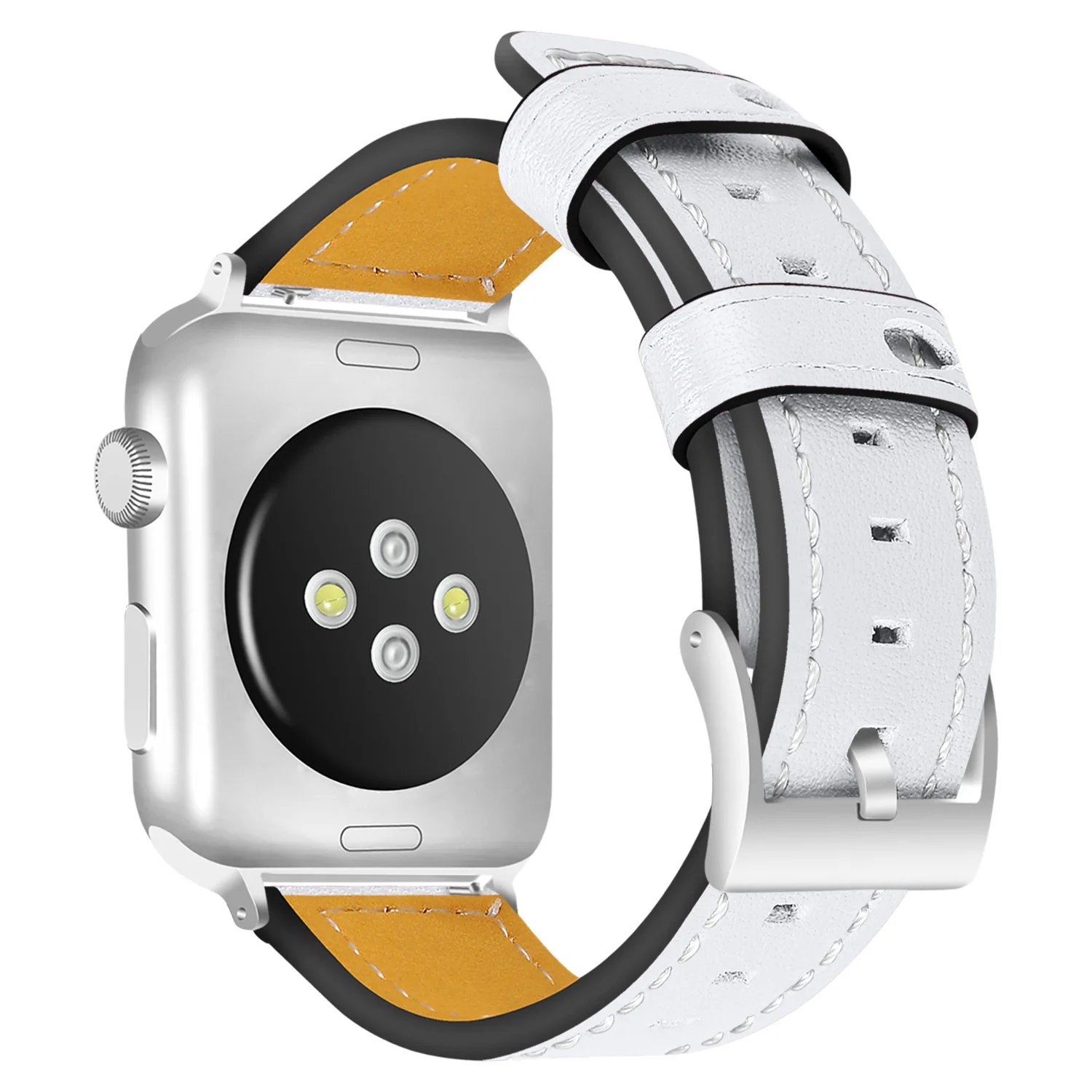 38mm 42mm Genuine Leather Strap For Iphone Smart Watch Band Bracelet